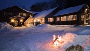 Powder Hound Lodge winter