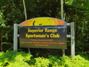 Superior Range Sportsmans Club new sign