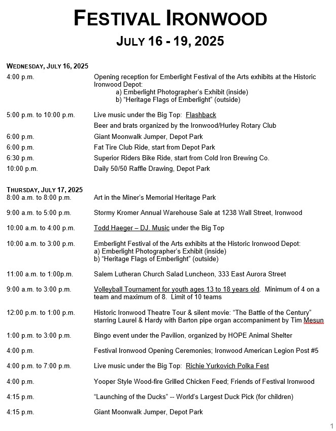 Click to View Full Schedule