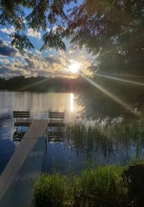 Heritage Hideaway LLC sunset