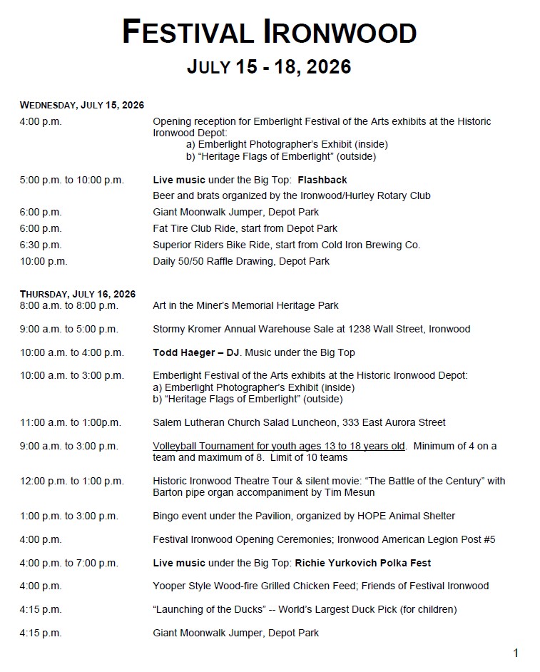 Festival Ironwood 2026-screenshot